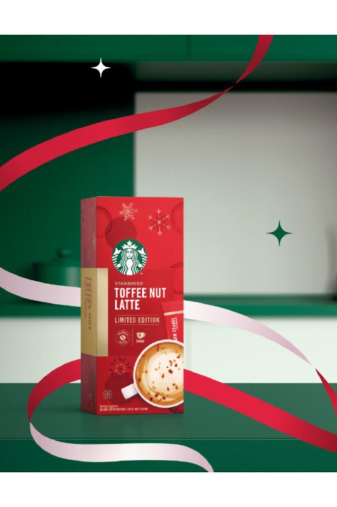 Starbucks Toffee Nut Latte Sınırlı Yeni Yıl Serisi Premium Kahve Karışımı