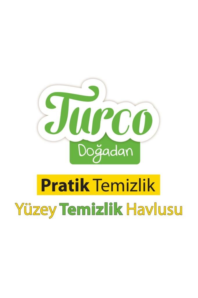 Turco Doğadan Pratik Temizlik Turco Doğadan Pratik Yüzey Temizlik Havlusu Limon 100 Yaprak