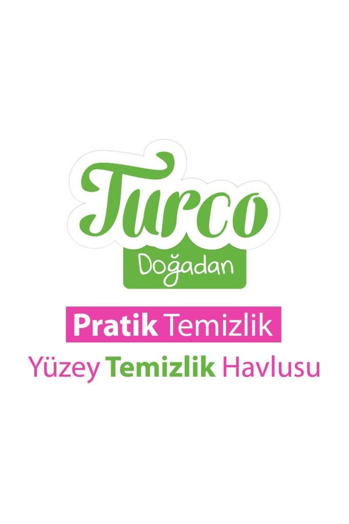 Turco Doğadan Pratik Temizlik Turco Doğadan Pratik Yüzey Temizlik Havlusu Lotus 4x100 (400 Yaprak)