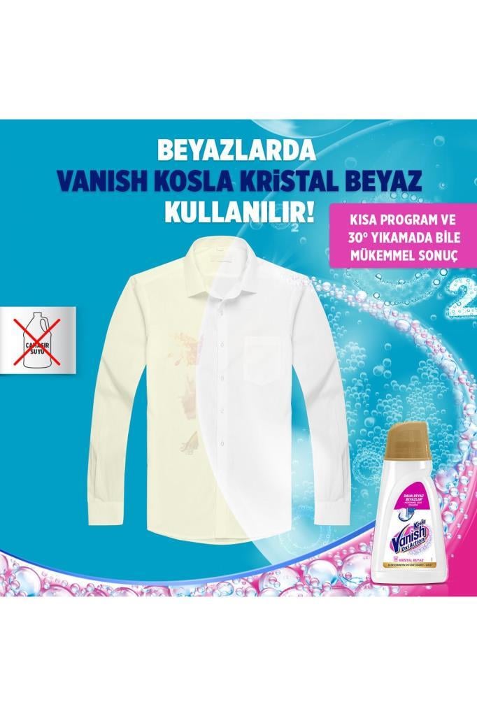 Vanish Kosla Leke Çıkarıcı Gold Sıvı 2700 ml Beyazlar için