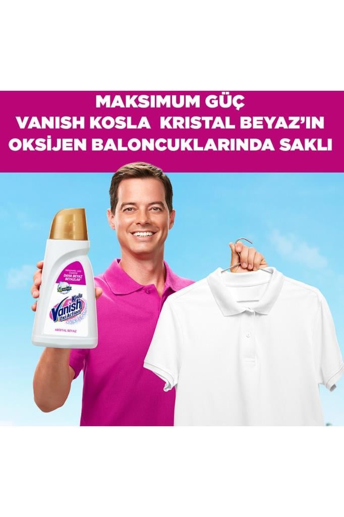 Vanish Kosla Leke Çıkarıcı Gold Sıvı 2700 ml Beyazlar için