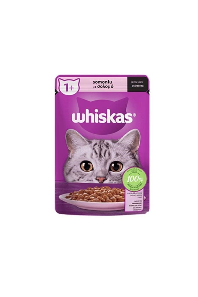 Whiskas Sığır 5 Adet Tavuk 5 Adet Somon 5 Adet Ton Balıklı 5 Adet Kuzulu 4 Adet Karışık Yaş Kedi Ma