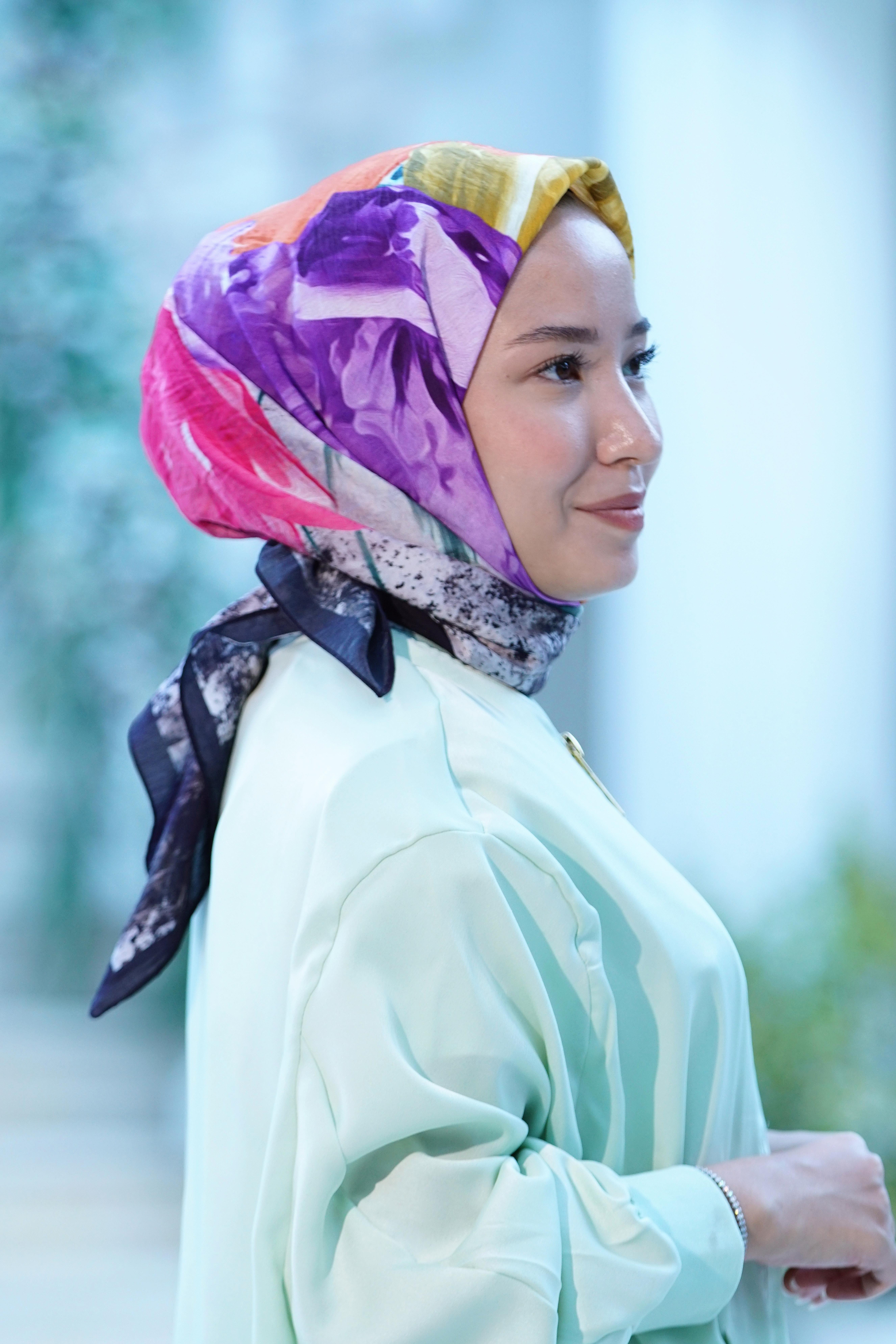 Loryan Scarf Dıamond Della Eşarp - Siyah