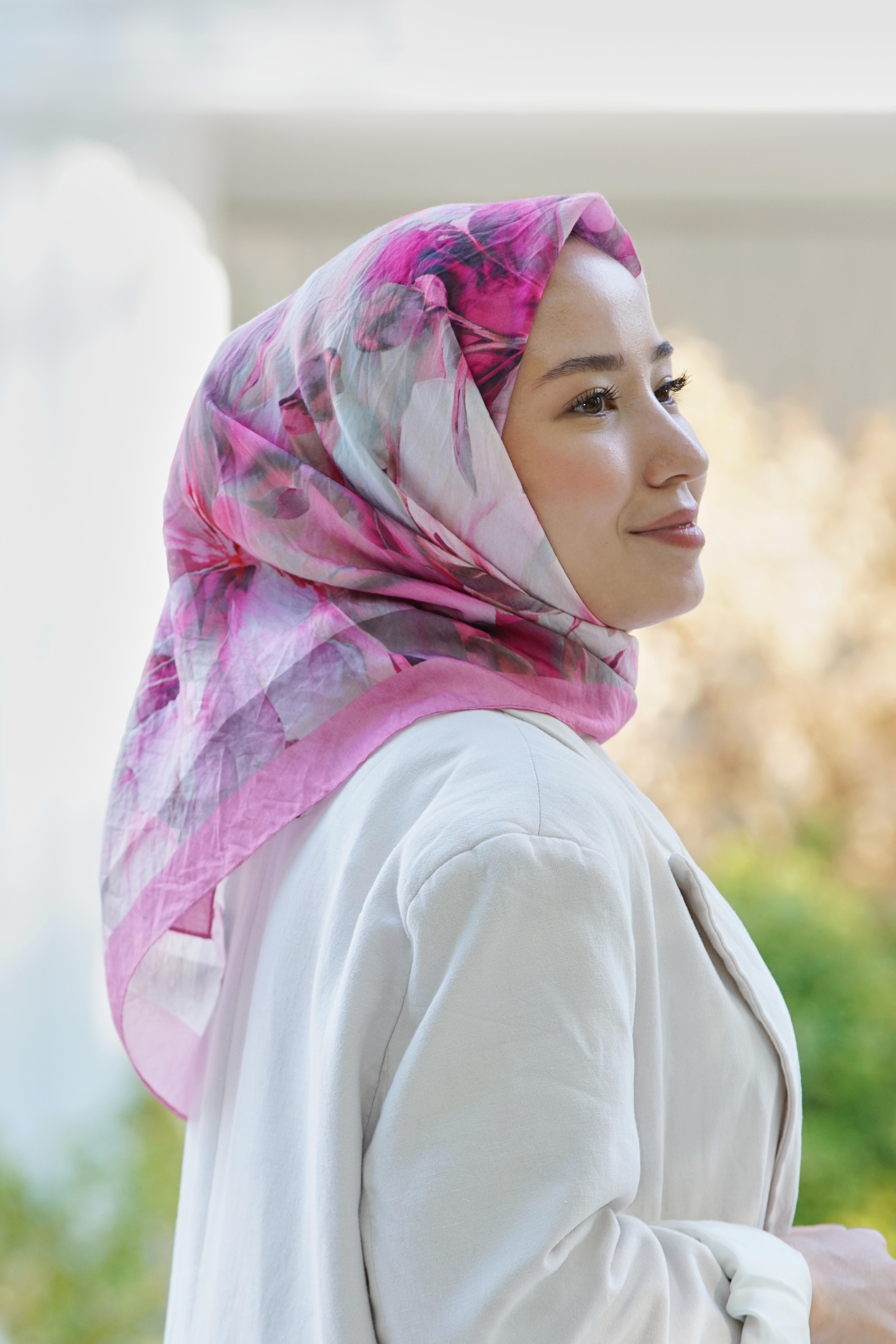 Loryan Scarf  Dıamond Elisa Eşarp - Şeker Pembe