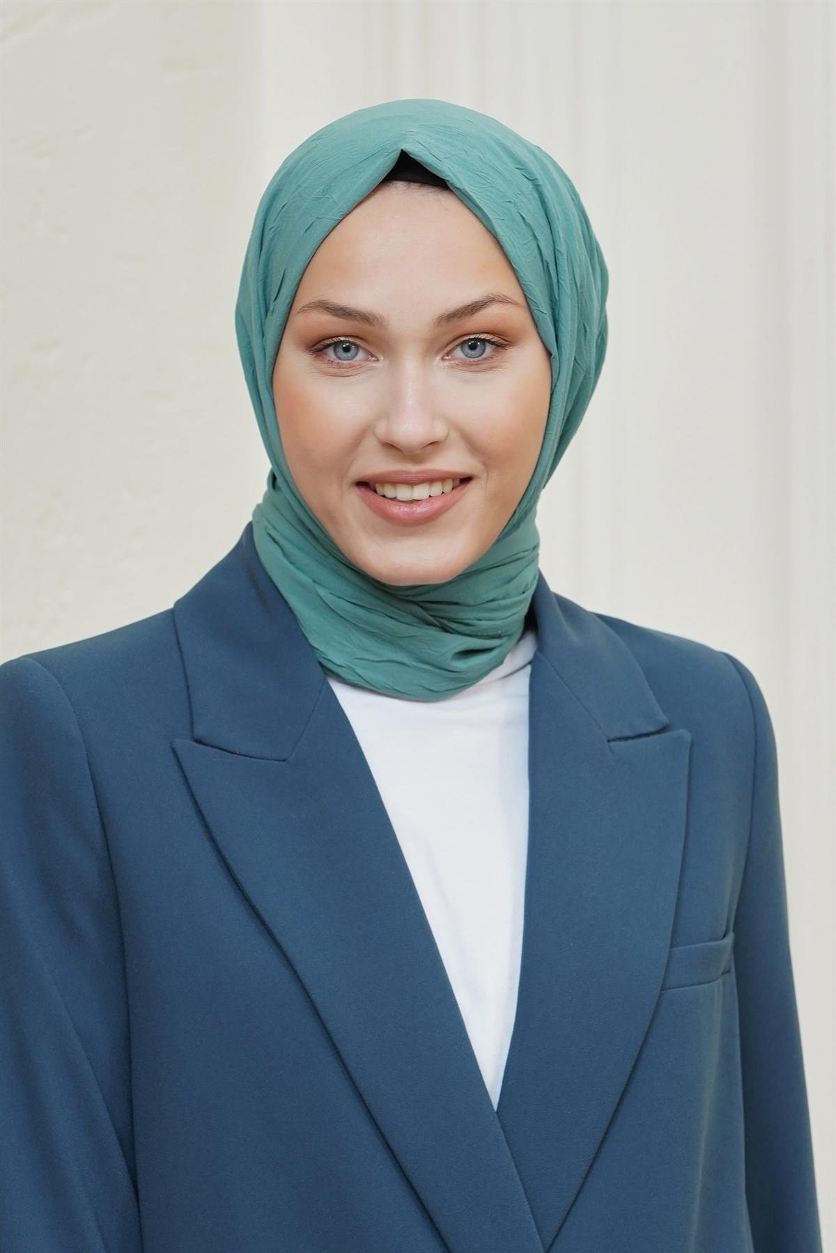 Loryan Scarf Viva Crush Bambu Kraş Şal Lale