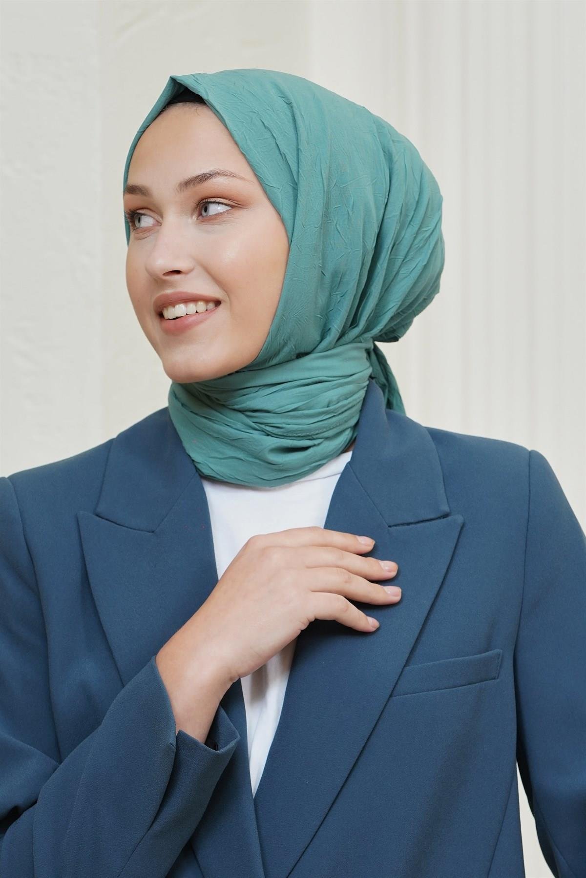 Loryan Scarf Viva Crush Bambu Kraş Şal Lale
