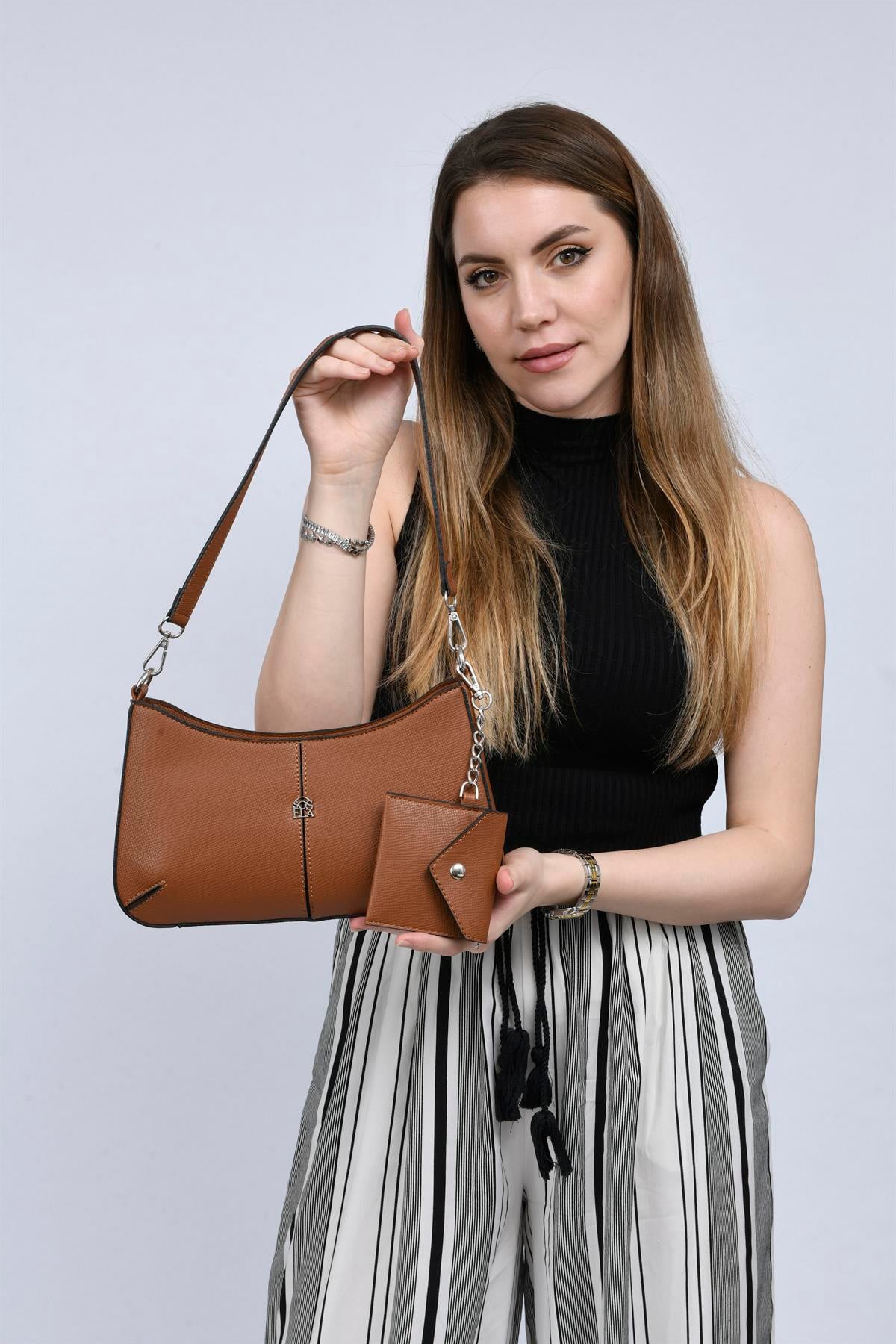 Fayette Kadın Çapraz Çanta 67-7090 TABA