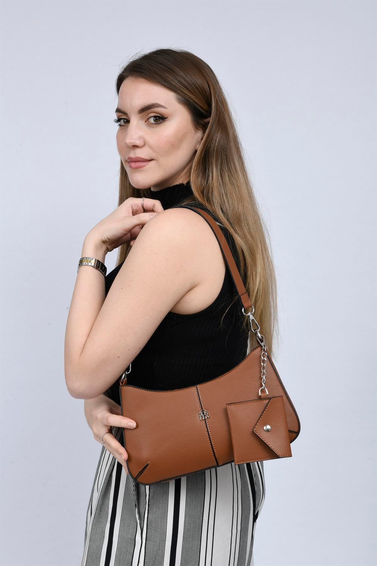Fayette Kadın Çapraz Çanta 67-7090 TABA
