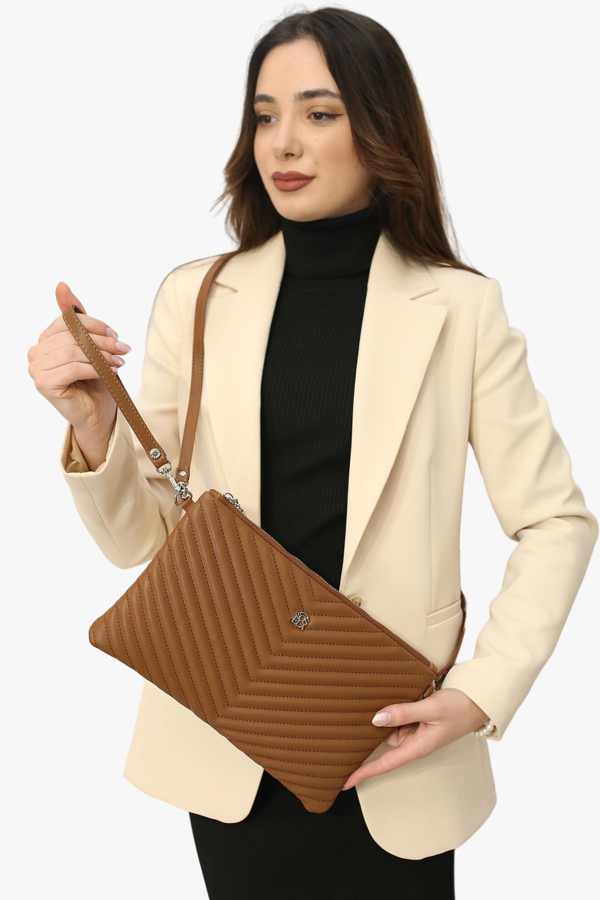 Sosela 67-6009 Kadın Taba Portföy Çanta