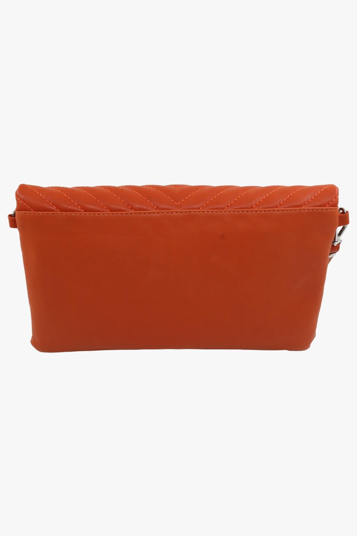 Sosela 67-6010 Kadın Linen Kiremit Portföy Çanta