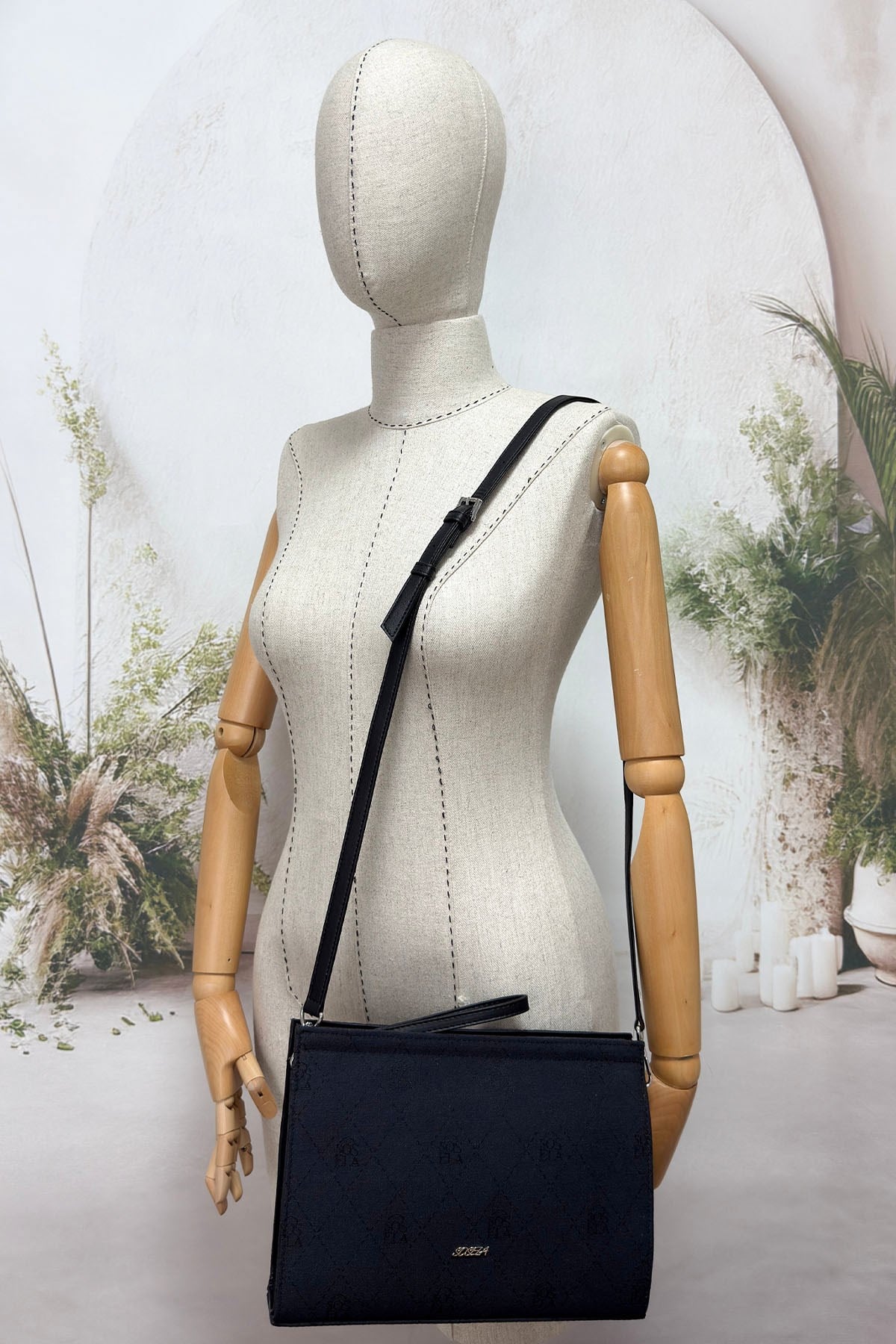 SOSELA 67-6026 KUMAŞ-SİYAH