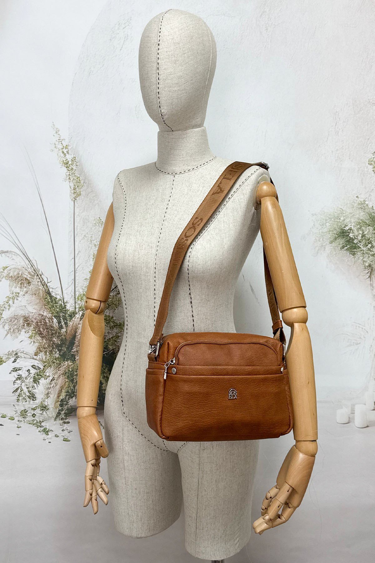 SOSELA 67-7081 KadınTaba Çarpraz Askılı Çanta