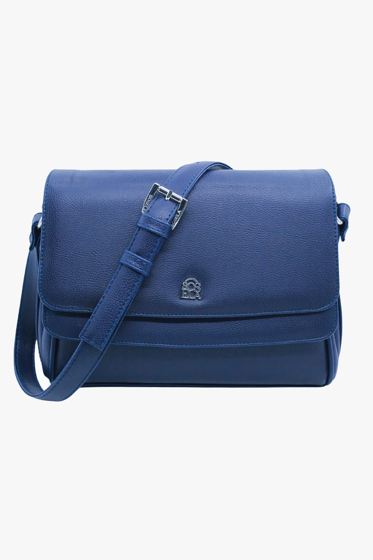 Sosela 67-7093 Kadın Avery Mavi Çarpraz Askılı Çanta