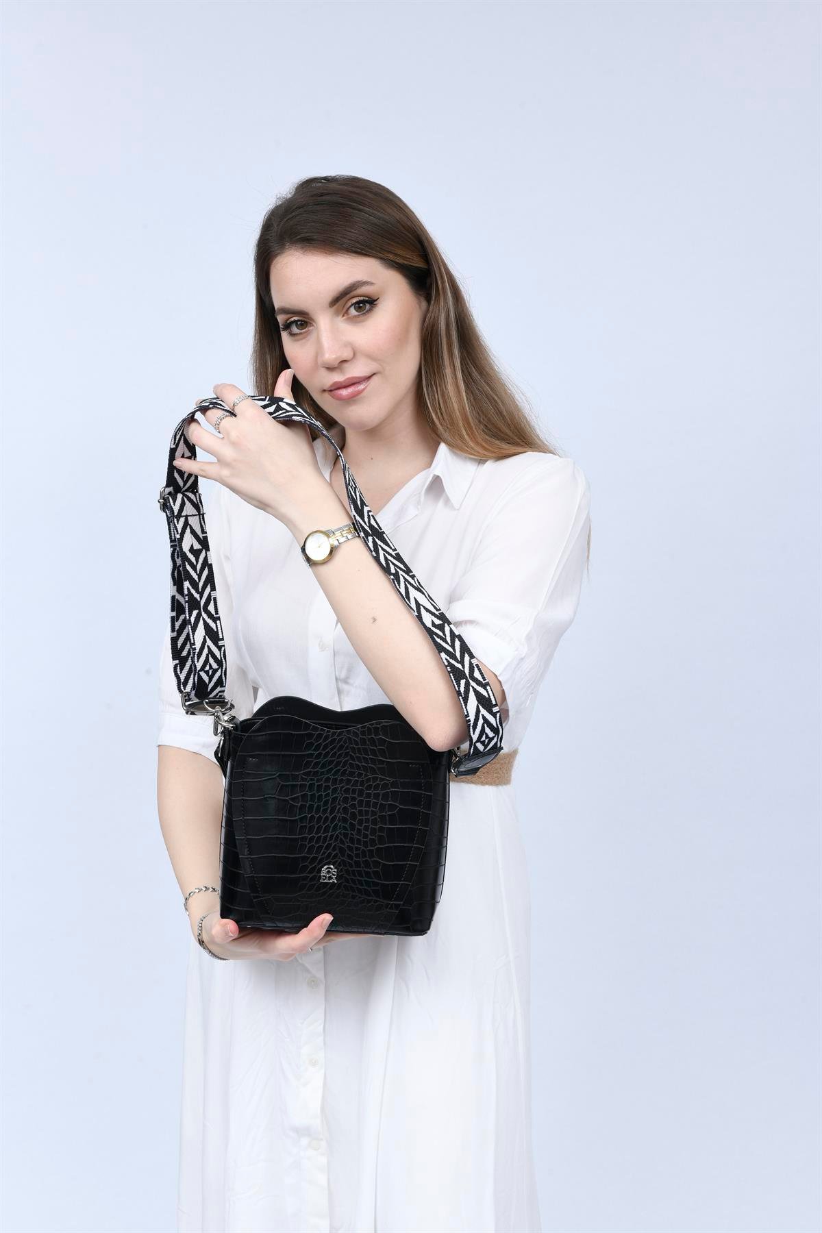 SOSELA 67-7123 KROKO/SİYAH