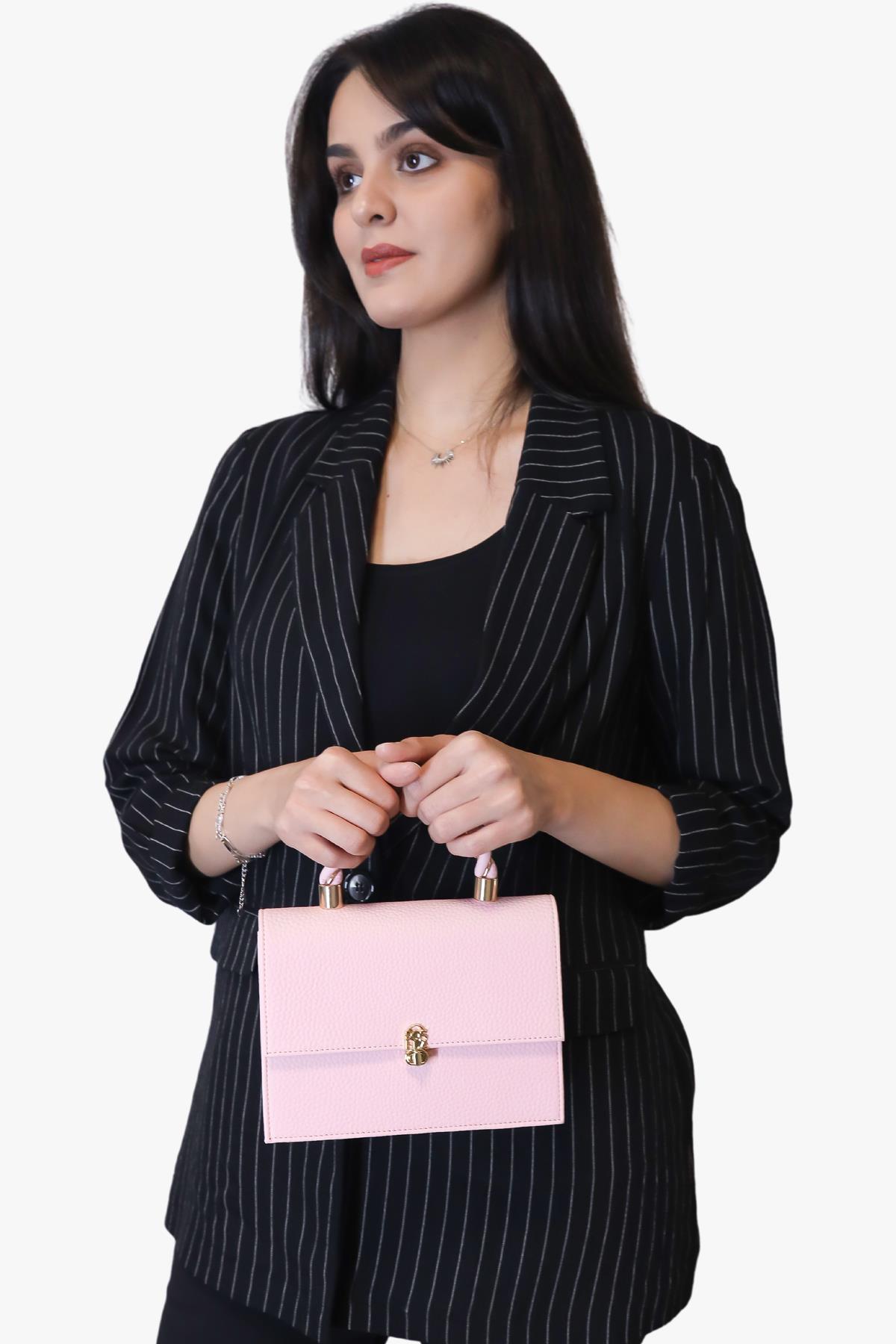 Sosela 67-7150 Kadın Florence Pudra Çapraz Askılı Çanta