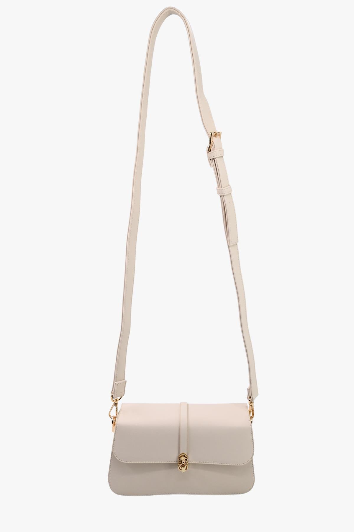 Sosela 67-7164 Bej Kadın Çapraz Askılı Çanta