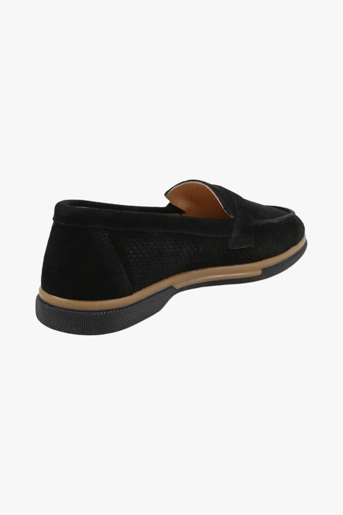 Sosela 78-01-70003 Kadın Siyah Loafer