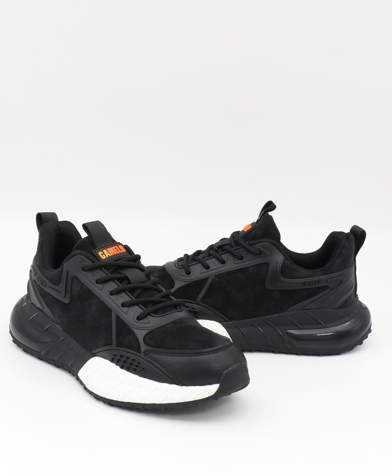 GAMELU Space Erkek Siyah Sneakers Spor Ayakkabı