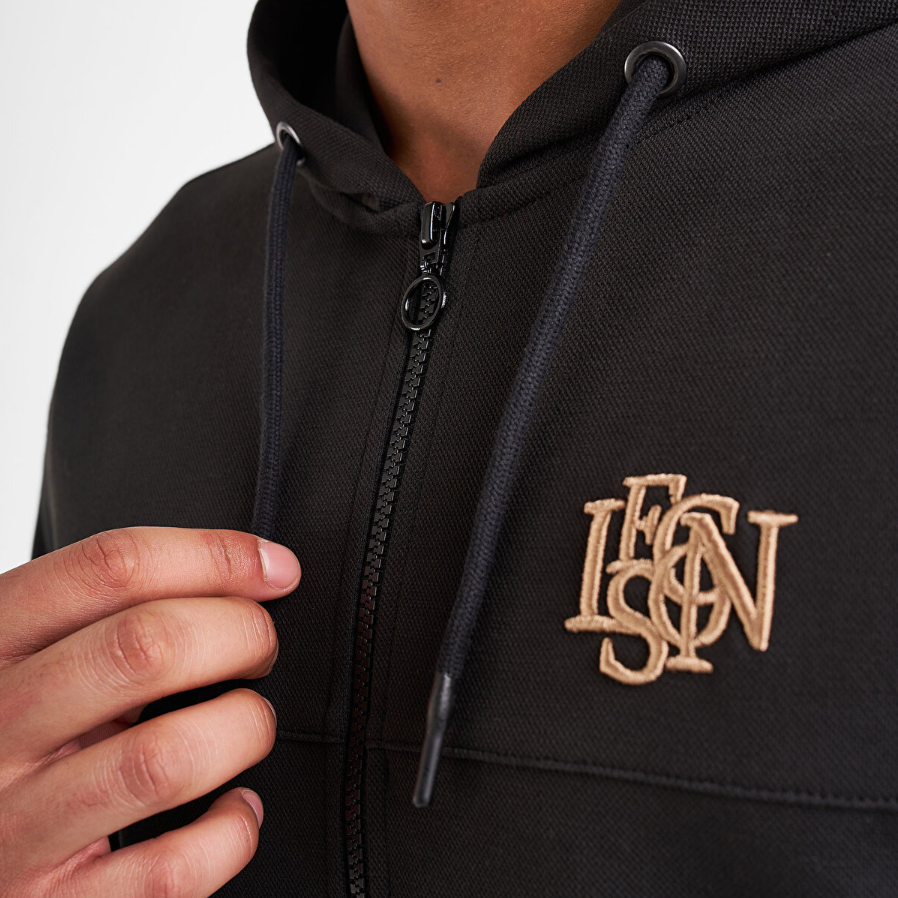 Lescon Erkek Fermuarlı Kapüşonlu Sweatshirt 25N-1130