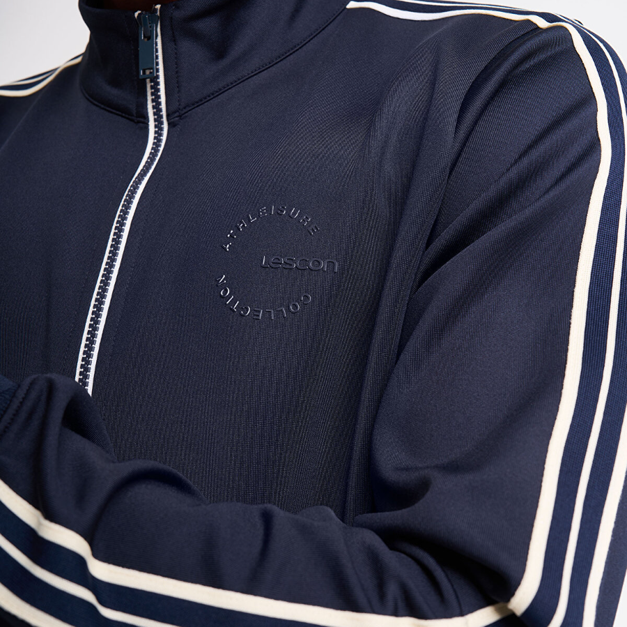 Lescon Erkek Fermuarlı Sweatshirt 25N-1155 Lacivert