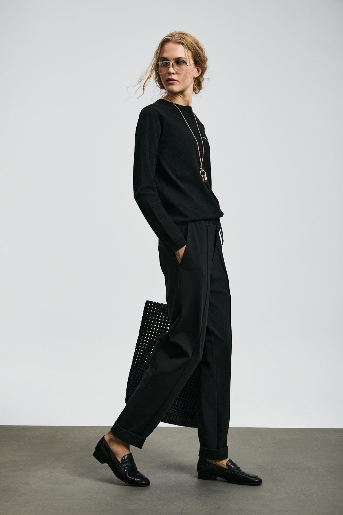 Lufian Adel Kadın Pantolon Siyah