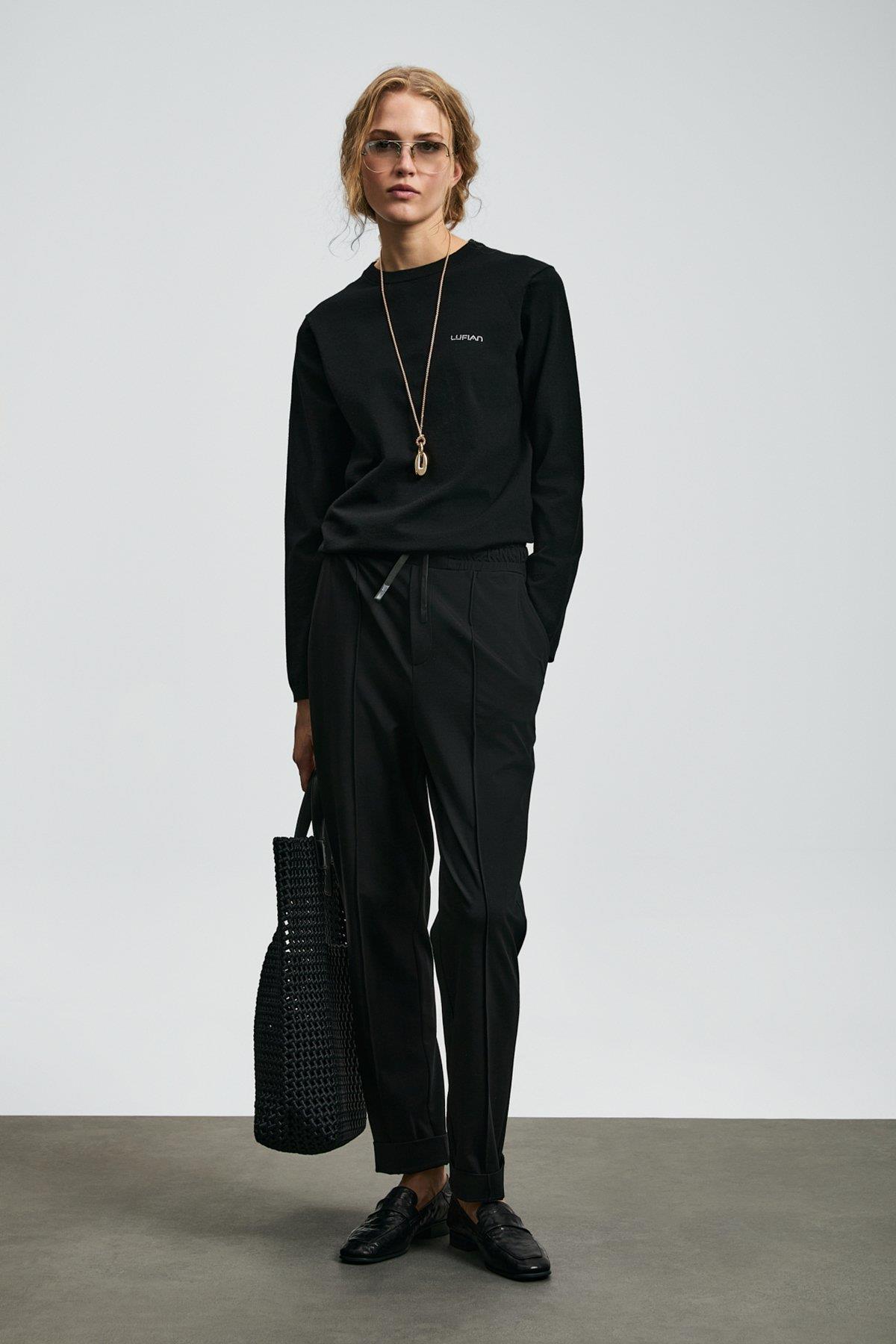 Lufian Adel Kadın Pantolon Siyah