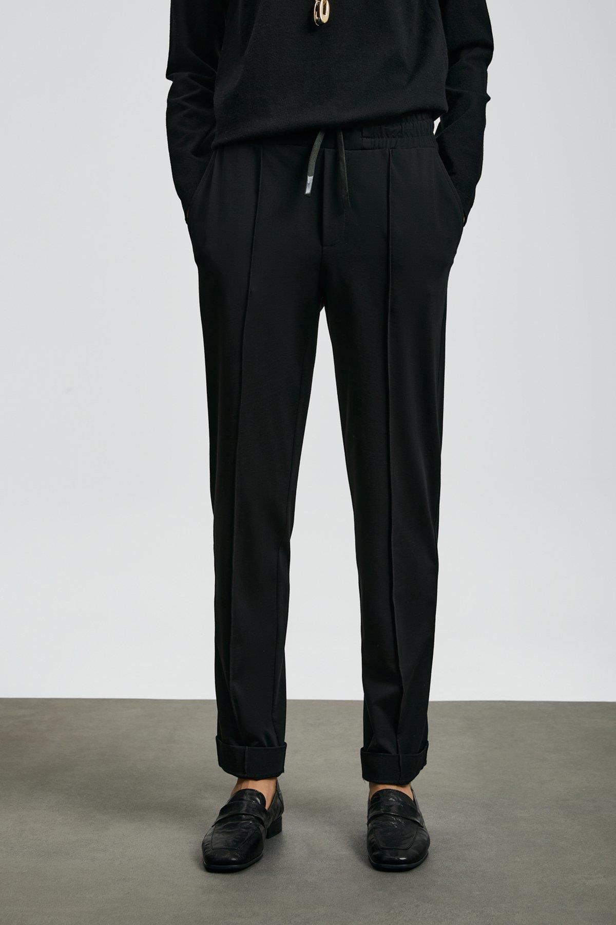 Lufian Adel Kadın Pantolon Siyah