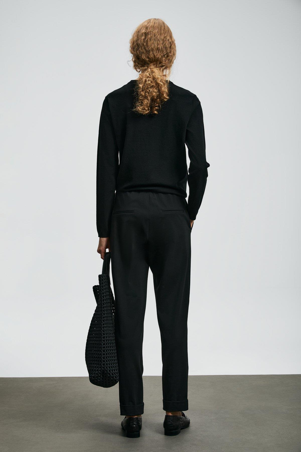 Lufian Adel Kadın Pantolon Siyah