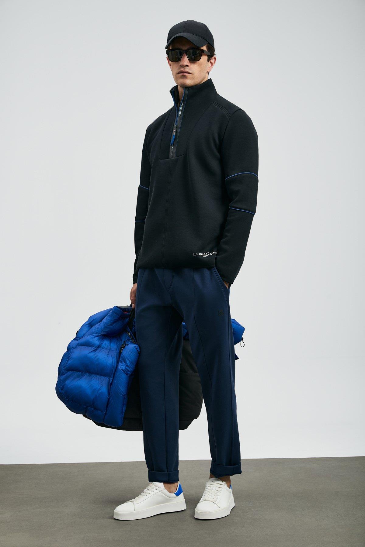 Lufian Art Erkek Sweatshirt Siyah