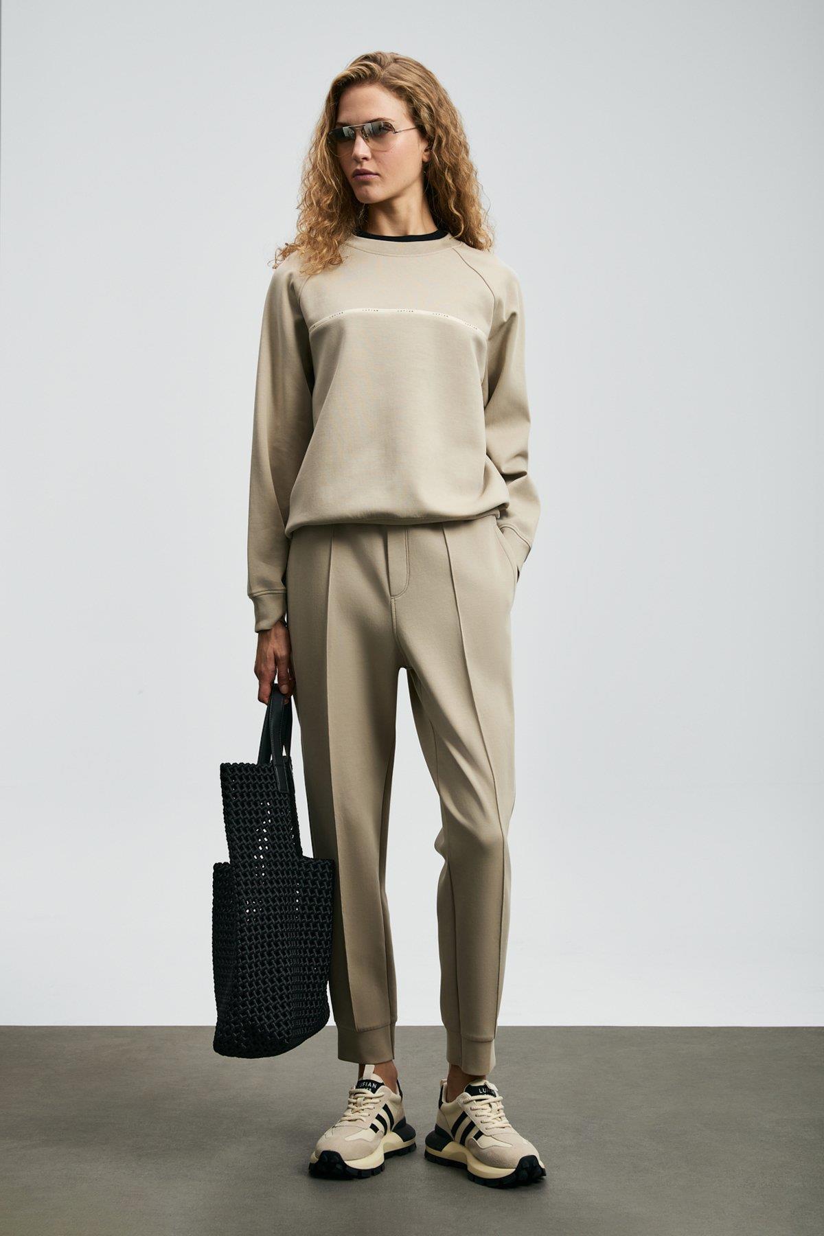 Lufian Cessıca Örme Kadın Eşofman Bej