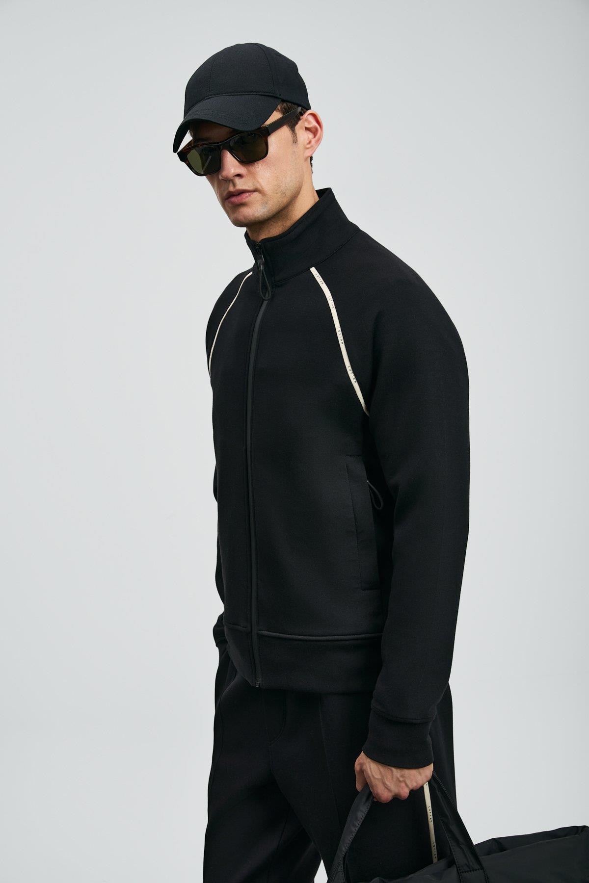 Lufian Charms Eşofman Üst Siyah