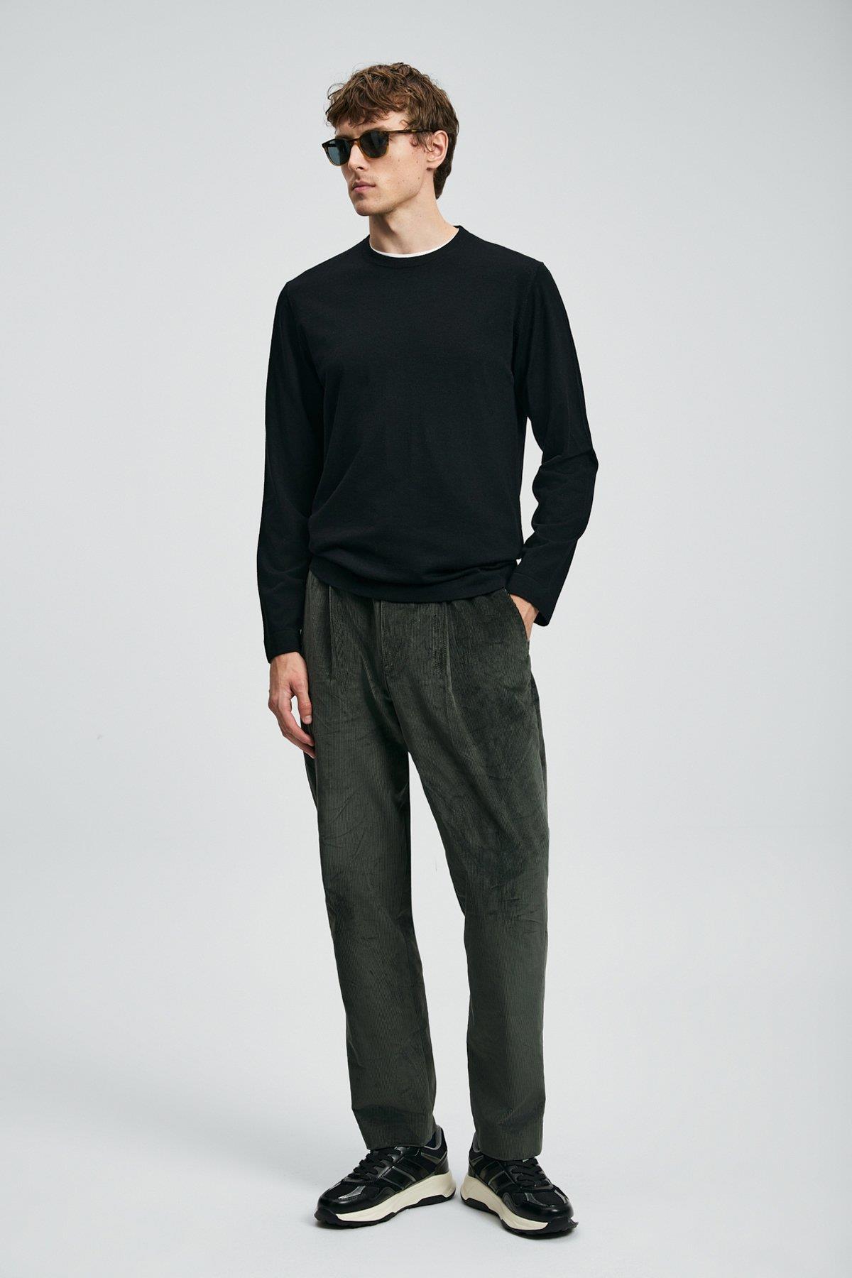 Lufian Dean Erkek Kazak Siyah