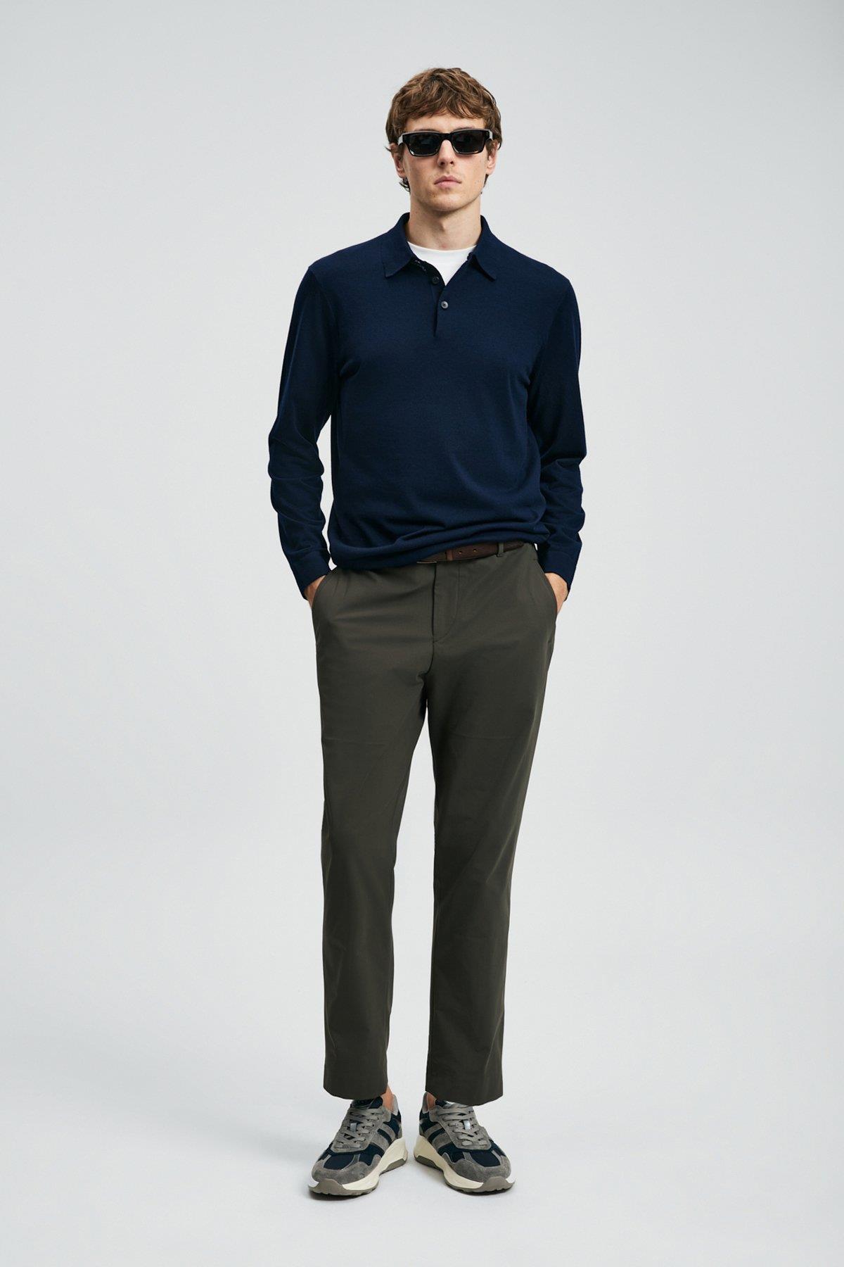 Lufian Donald Erkek Kazak Lacivert