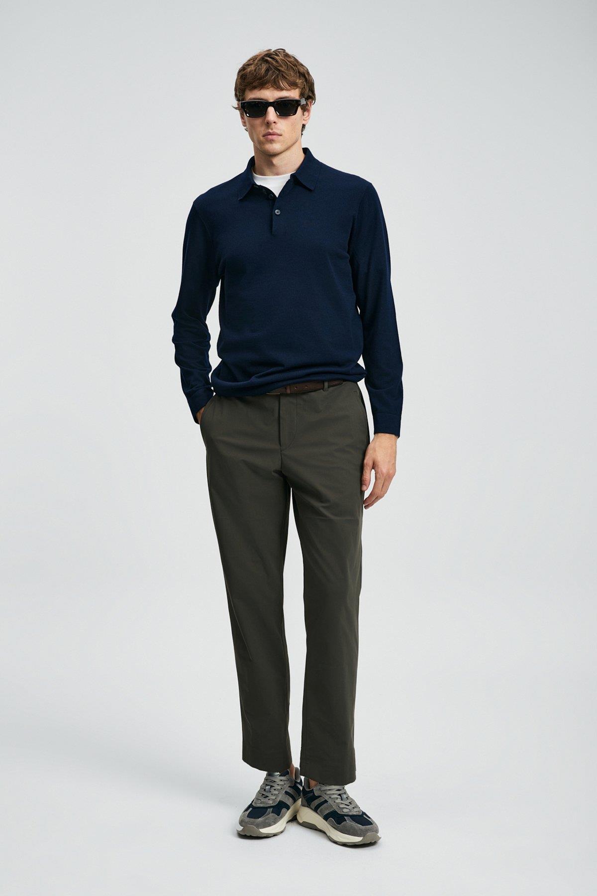 Lufian Donald Erkek Kazak Lacivert