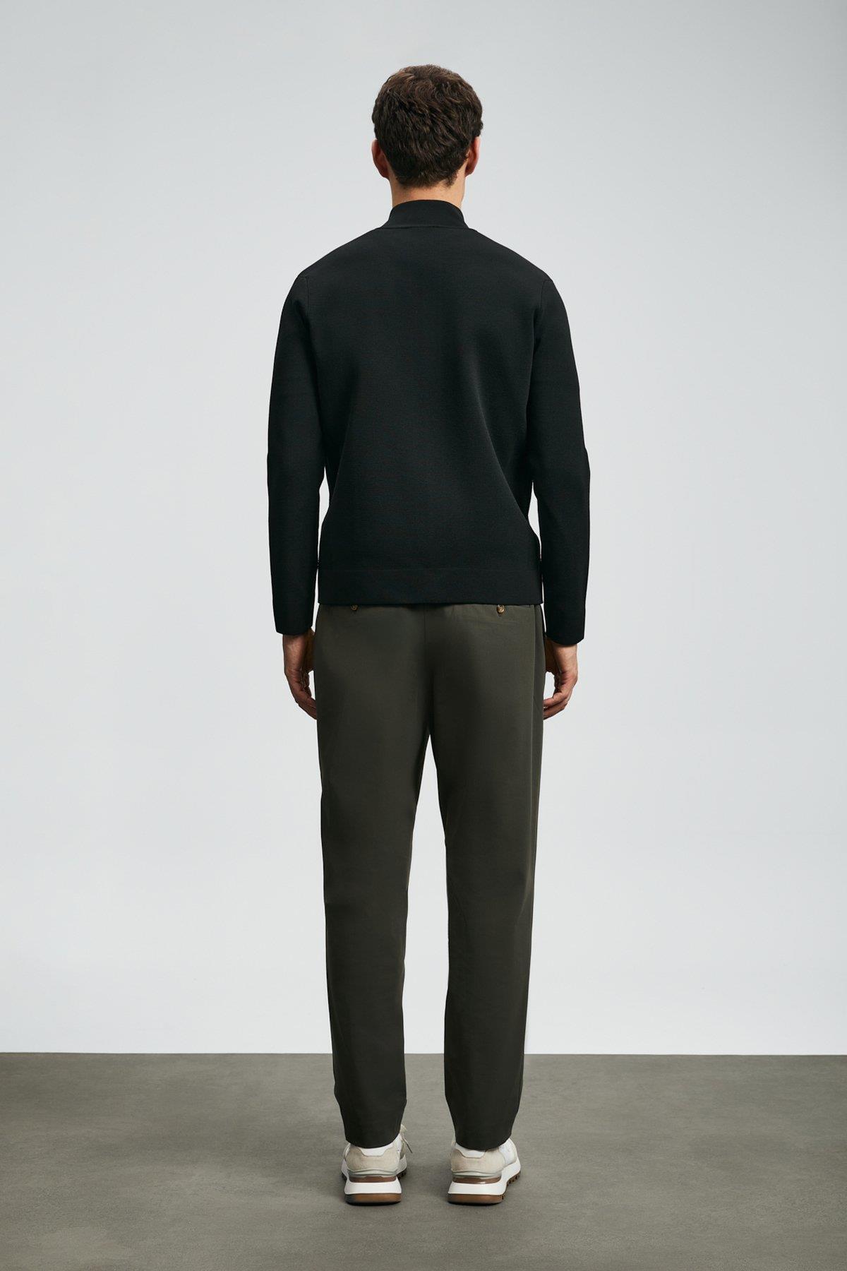 Lufian Enrıco Erkek Hırka Siyah