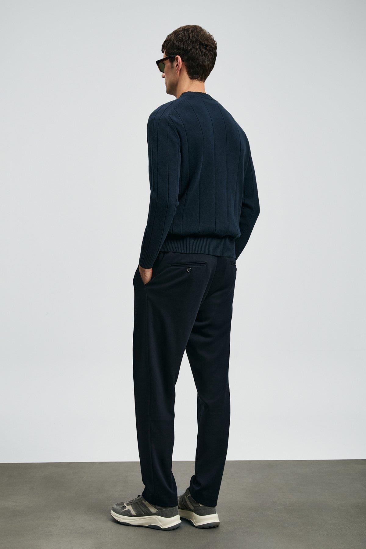 Lufian Grand Erkek Kazak Lacivert