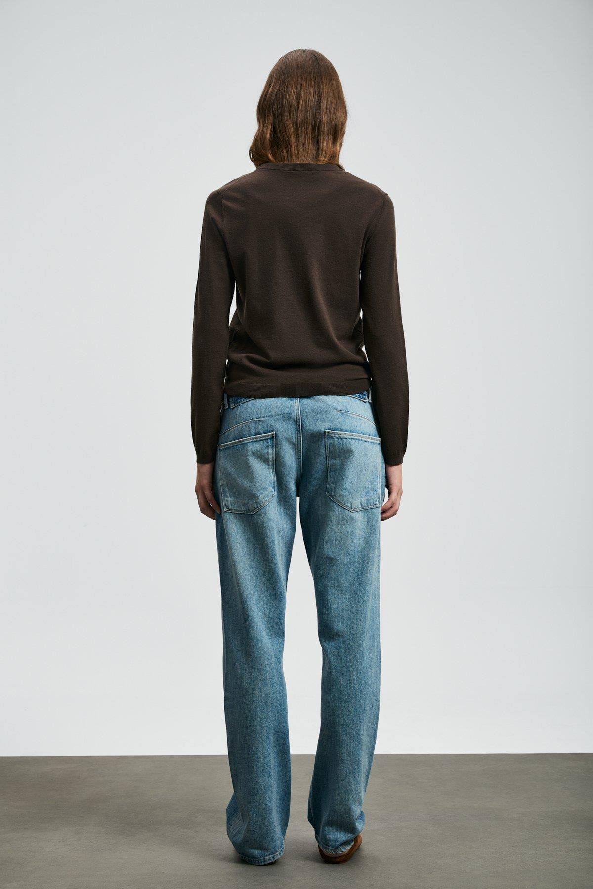 Lufian Hoper Kadın Kazak Kahverengi