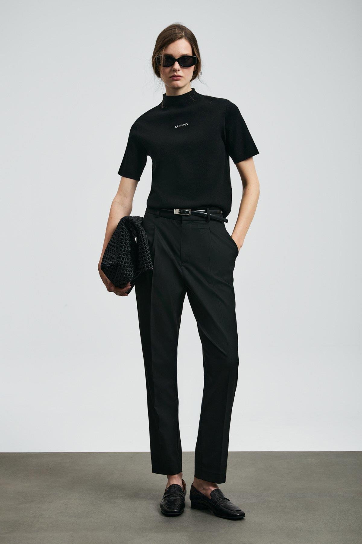 Lufian Jessıca Kadın Kazak Siyah