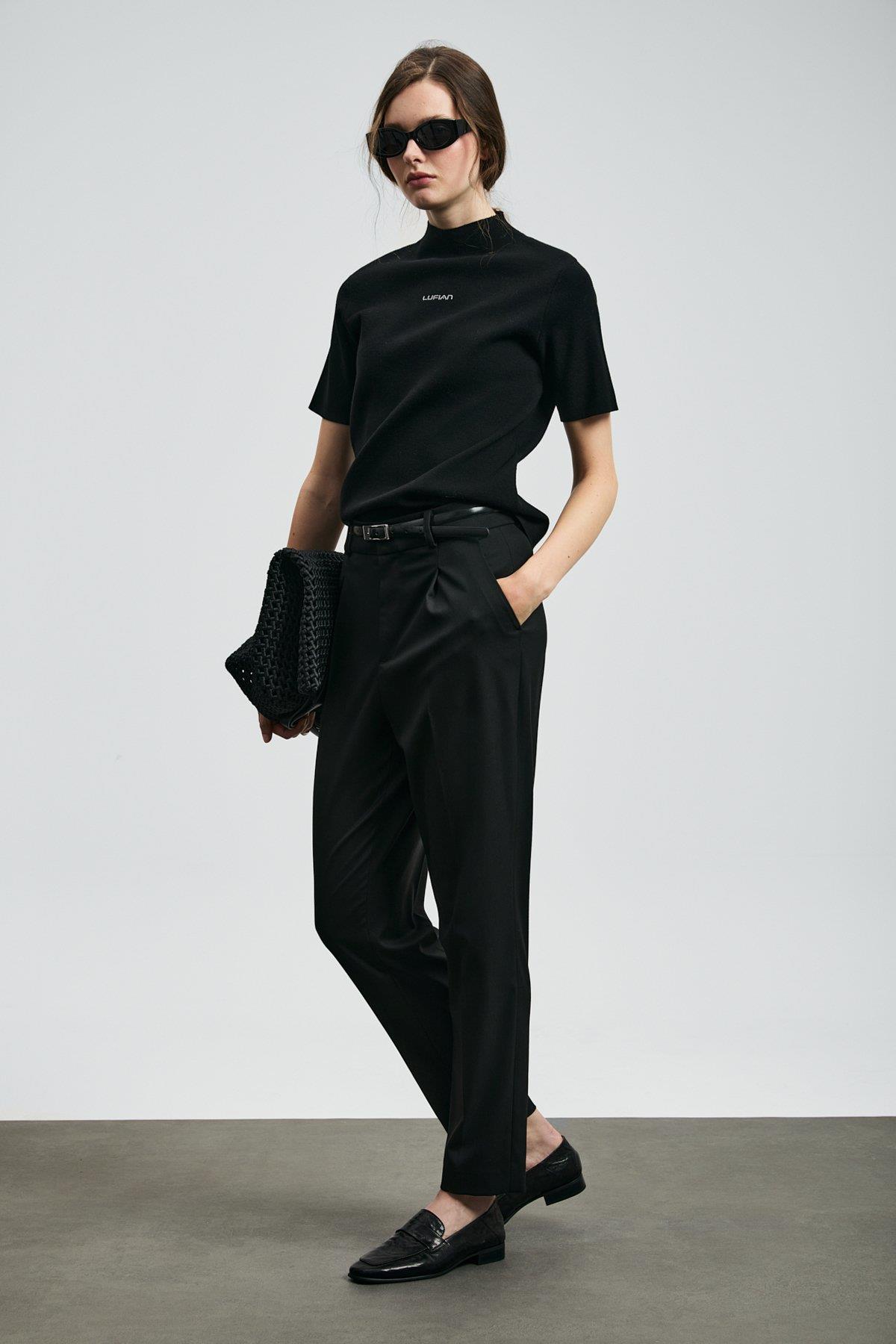 Lufian Jessıca Kadın Kazak Siyah