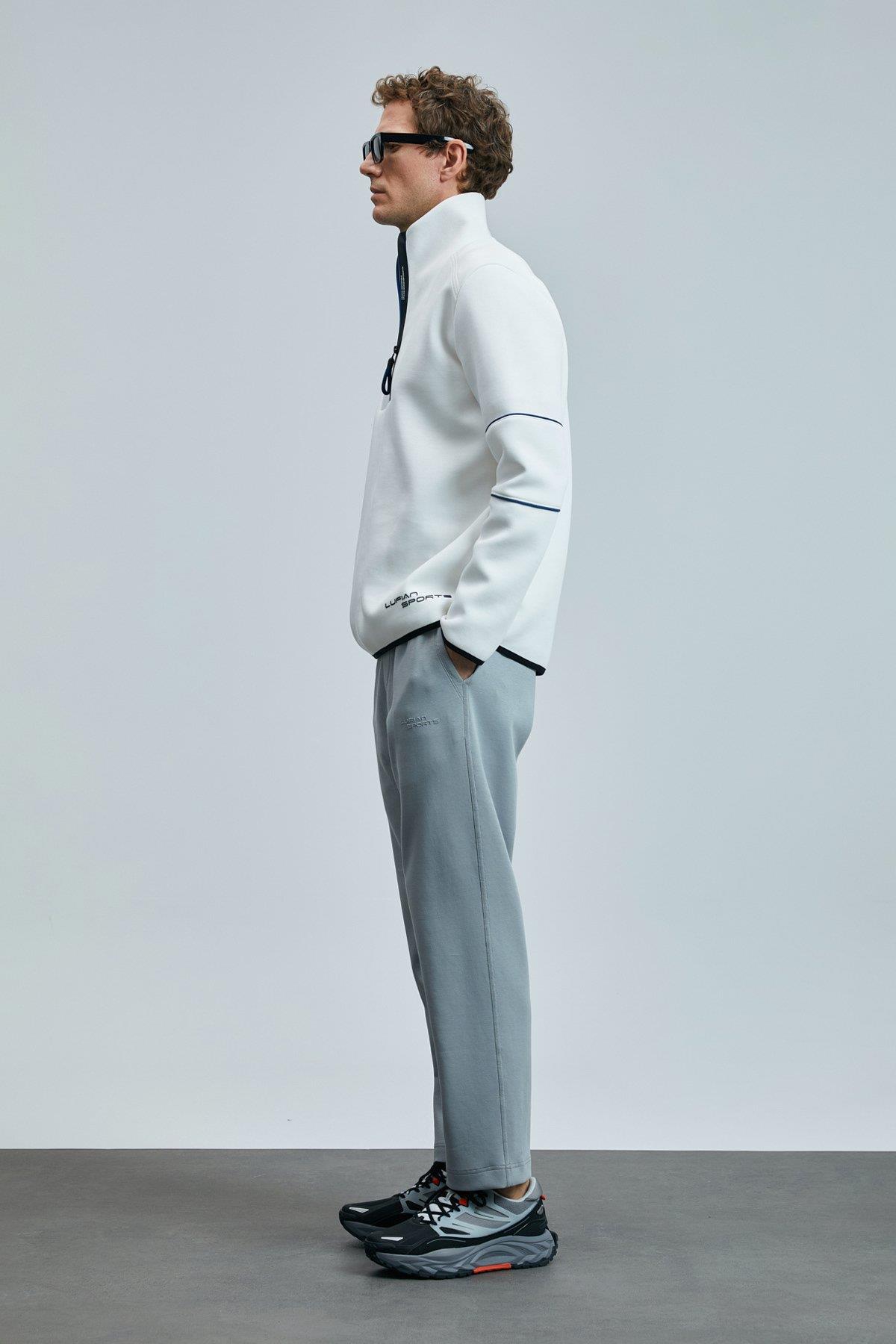 Lufian Luck Erkek Eşofman Altı Gri