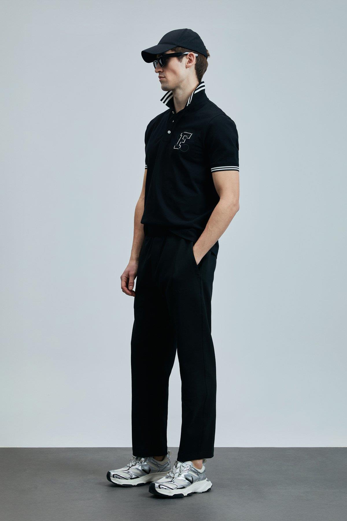 Lufian Luck Erkek Eşofman Altı Siyah