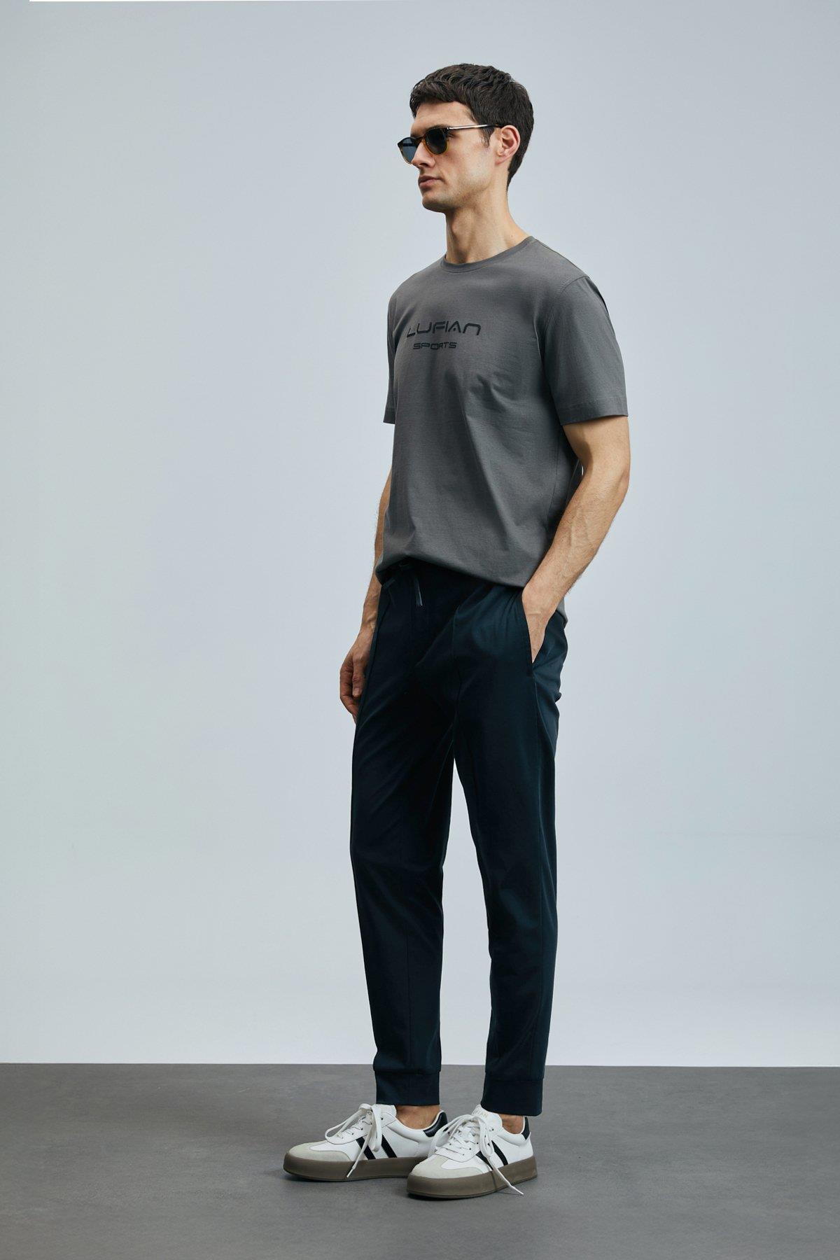 Lufian Pıto Smart Erkek Chino Pantolon Slim Fit Siyah