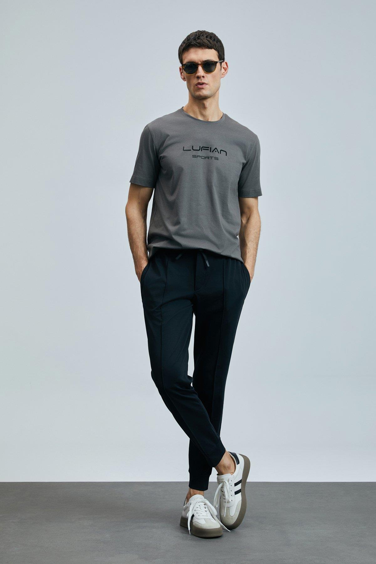 Lufian Pıto Smart Erkek Chino Pantolon Slim Fit Siyah