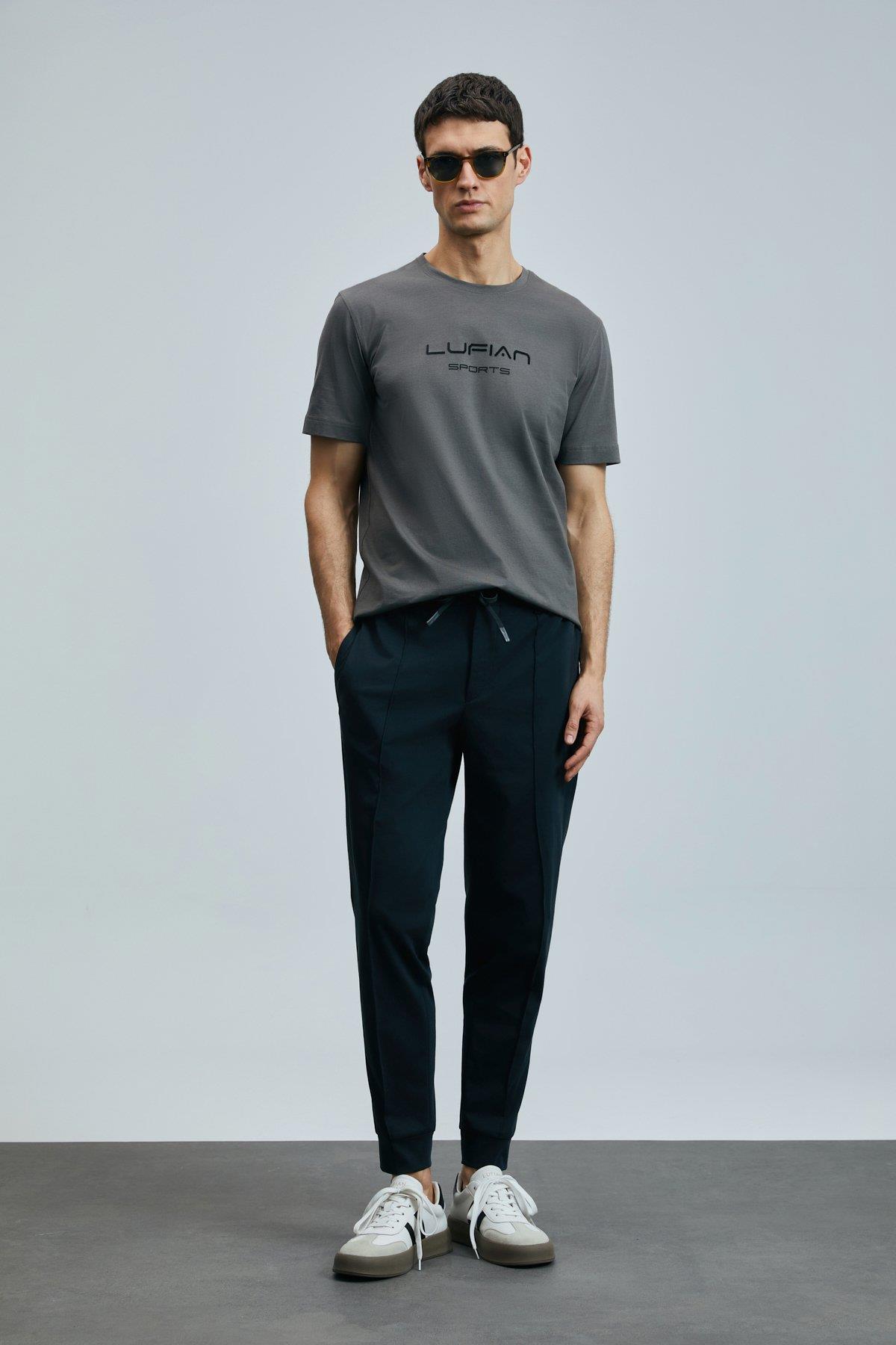 Lufian Pıto Smart Erkek Chino Pantolon Slim Fit Siyah