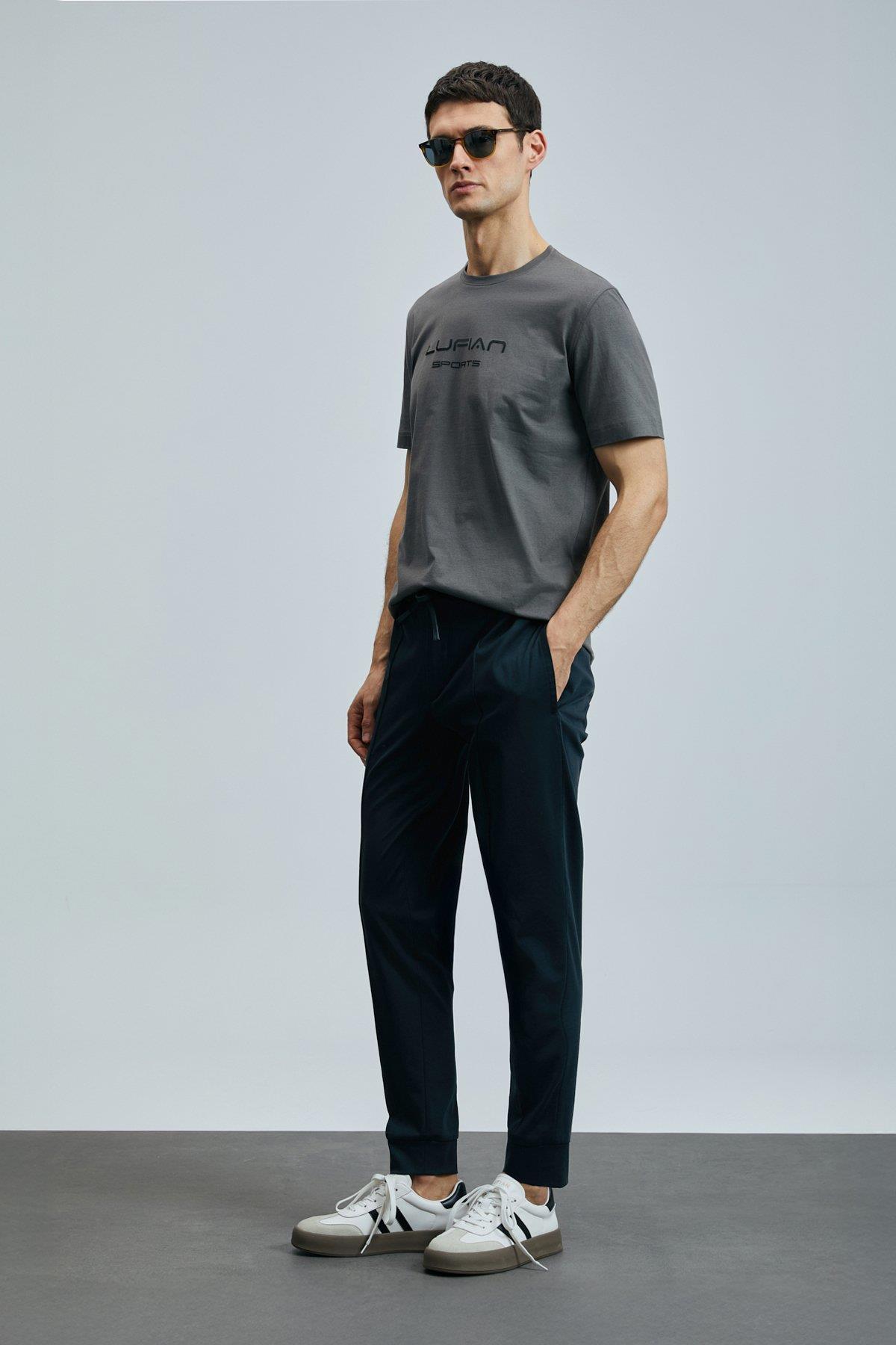 Lufian Pıto Smart Erkek Chino Pantolon Slim Fit Siyah