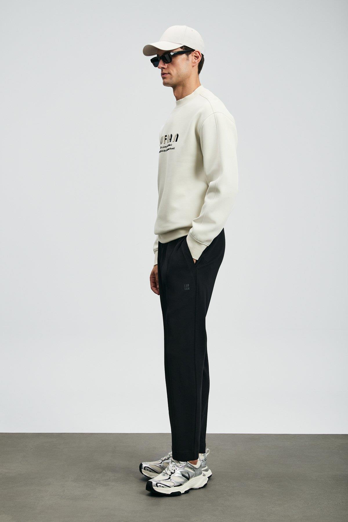 Lufian Rex Erkek Eşofman Altı Siyah