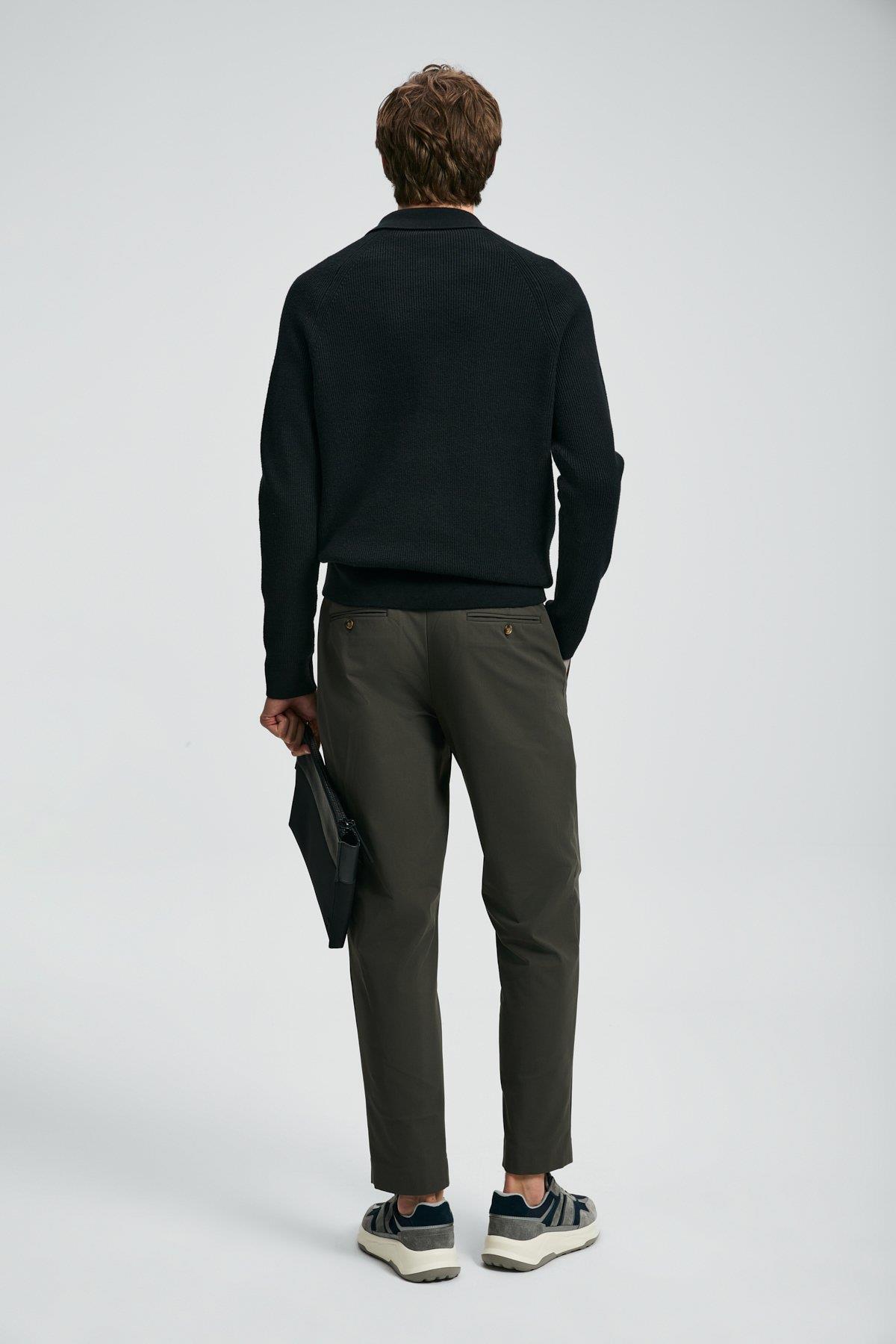 Lufian Rufus Erkek Kazak Siyah