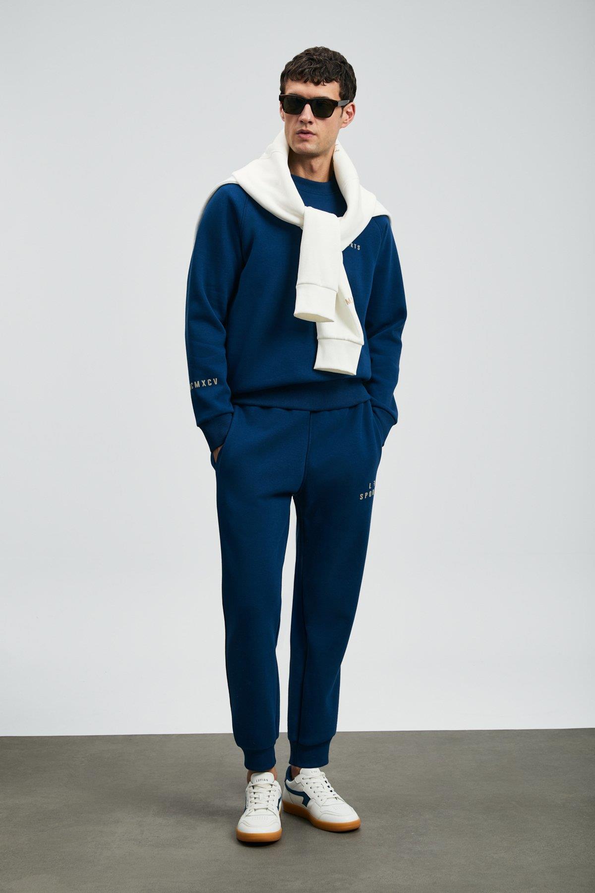 Lufian Sıgma Erkek Sweatshirt Saks