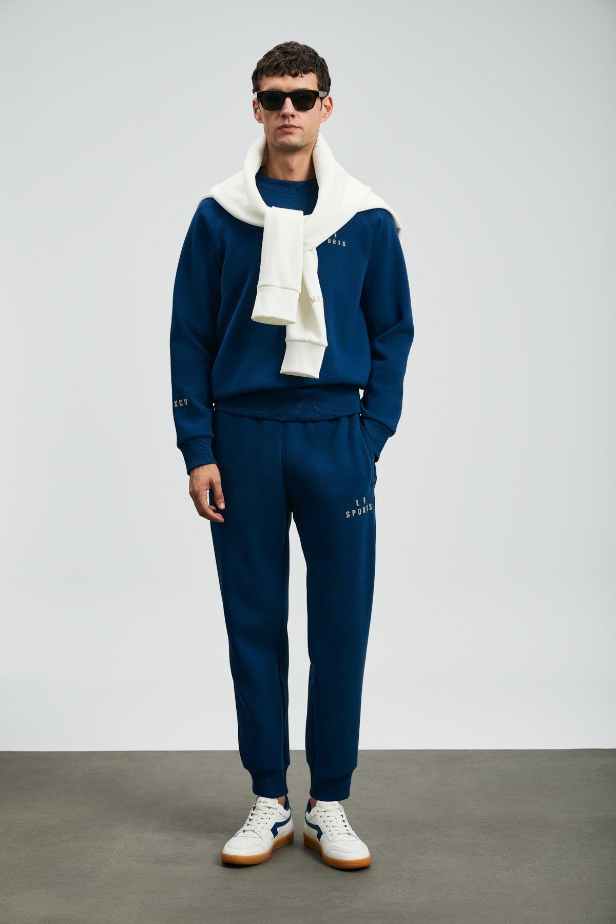 Lufian Sıgma Erkek Sweatshirt Saks