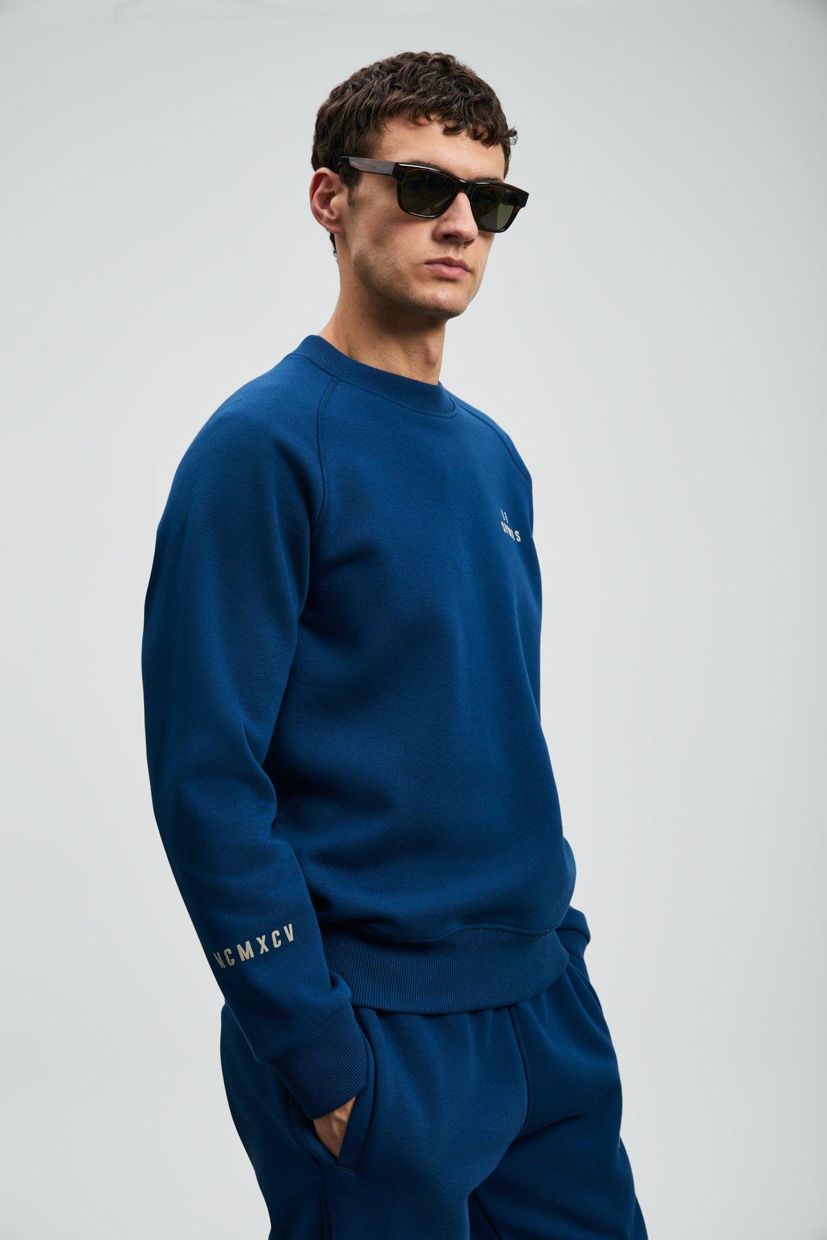 Lufian Sıgma Erkek Sweatshirt Saks